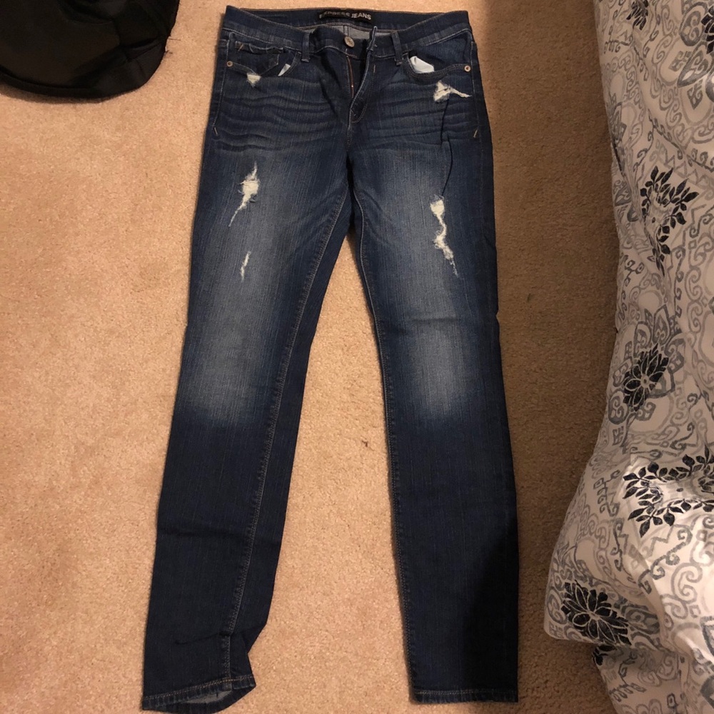Express Jean Leggings Size 4 Regular Length